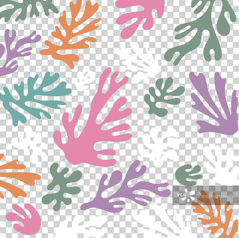 扁平风格的马蒂斯风格图片素材