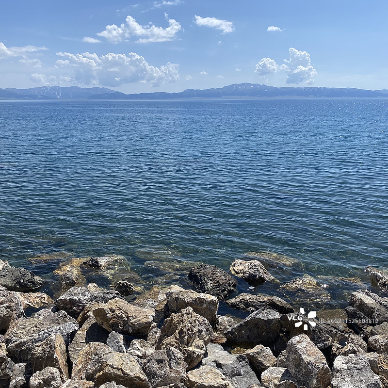 塞里木湖图片素材