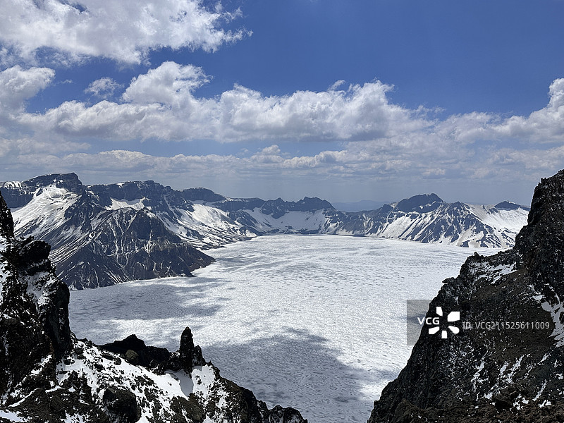长白山天池照片摄影图片素材