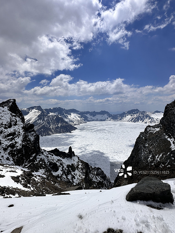 长白山天池照片摄影图片素材