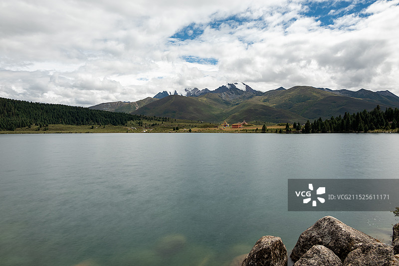 措普沟的秋天图片素材