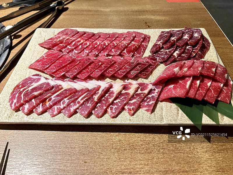 和牛烤肉放题雪花牛肉高品质图片素材