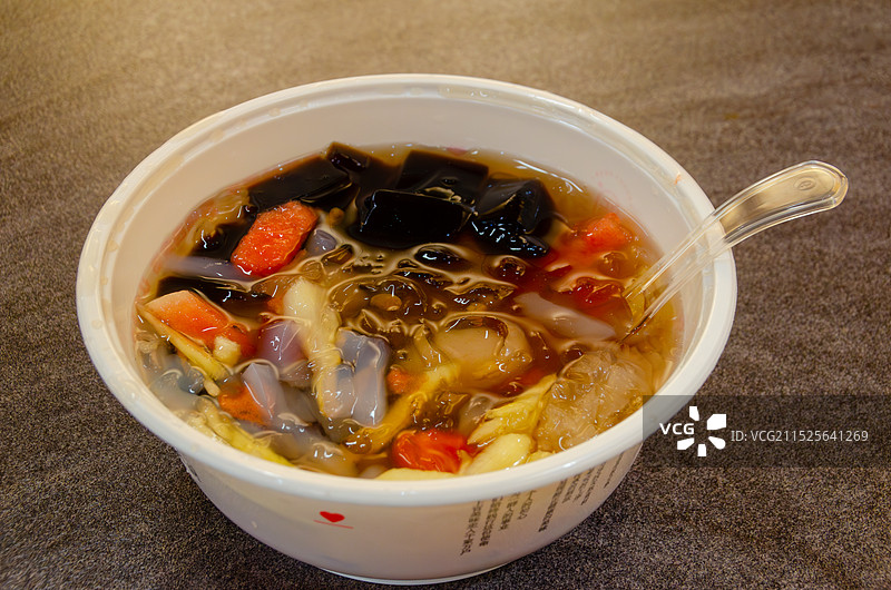 福建特色小吃四果汤图片素材