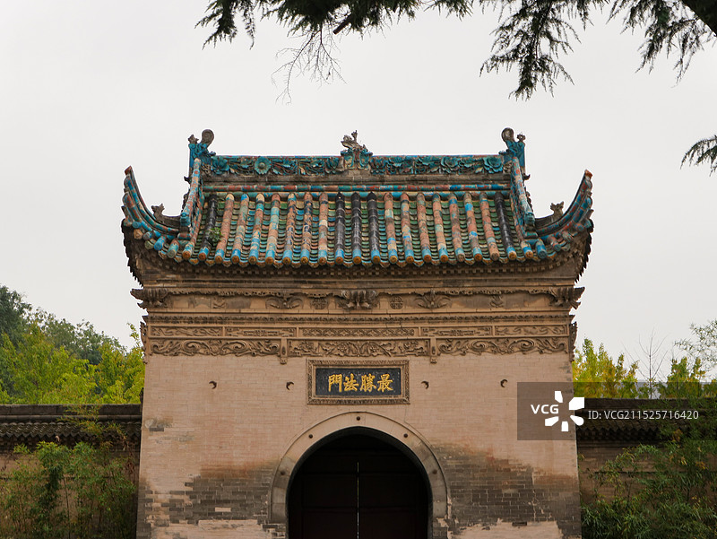 西安博物院小雁塔图片素材