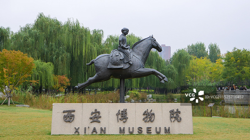 西安博物院小雁塔图片素材