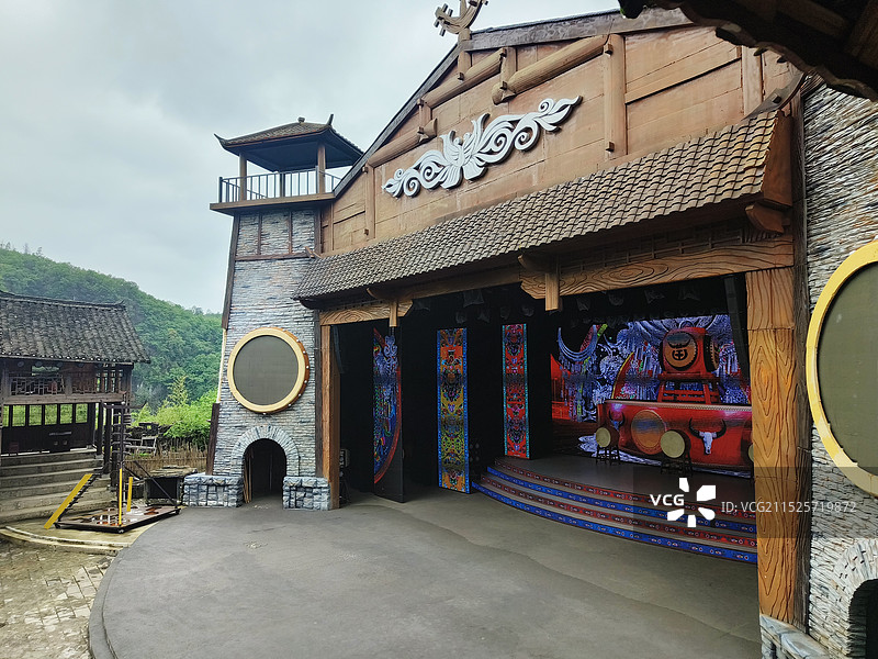 铜仁市松桃苗王城图片素材