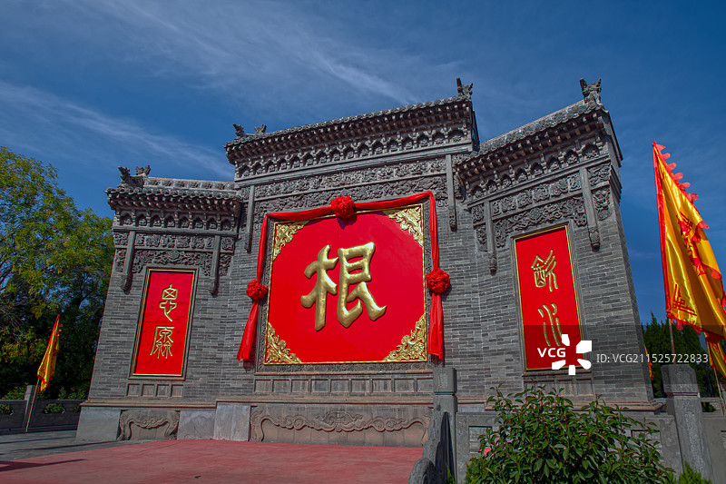 洪洞大槐树掠影图片素材