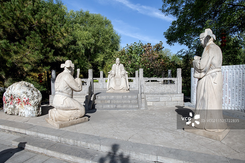 洪洞大槐树掠影图片素材