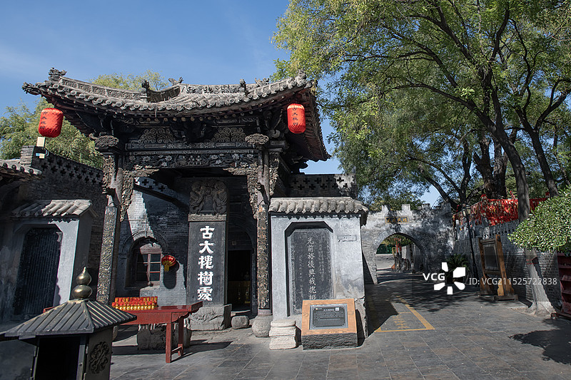洪洞大槐树掠影图片素材