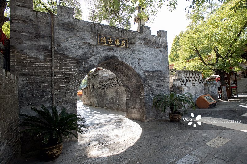 洪洞大槐树掠影图片素材