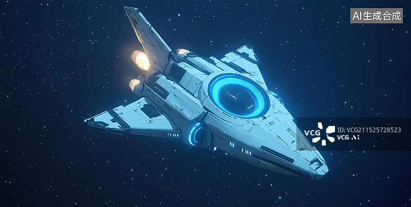 【AI数字艺术】航天飞机宇宙探索图片素材