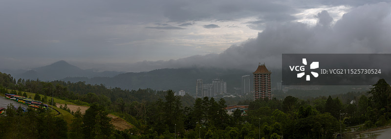 云顶高原全景图图片素材