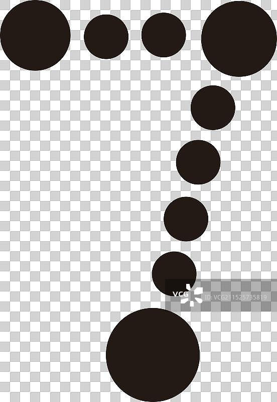 数字7路线几何符号简约Logo图片素材