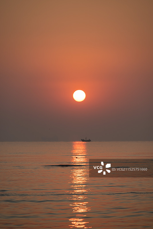 海边的日出图片素材
