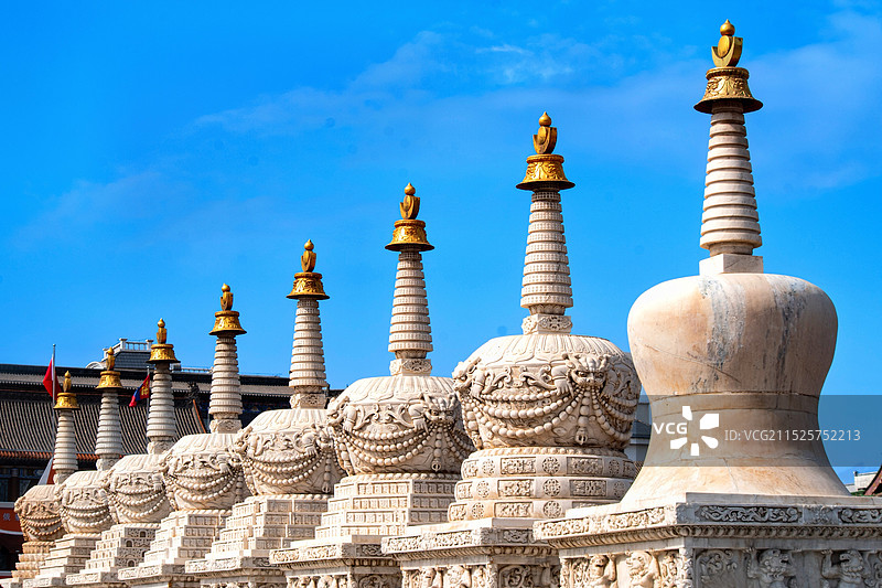 呼和浩特大召寺图片素材