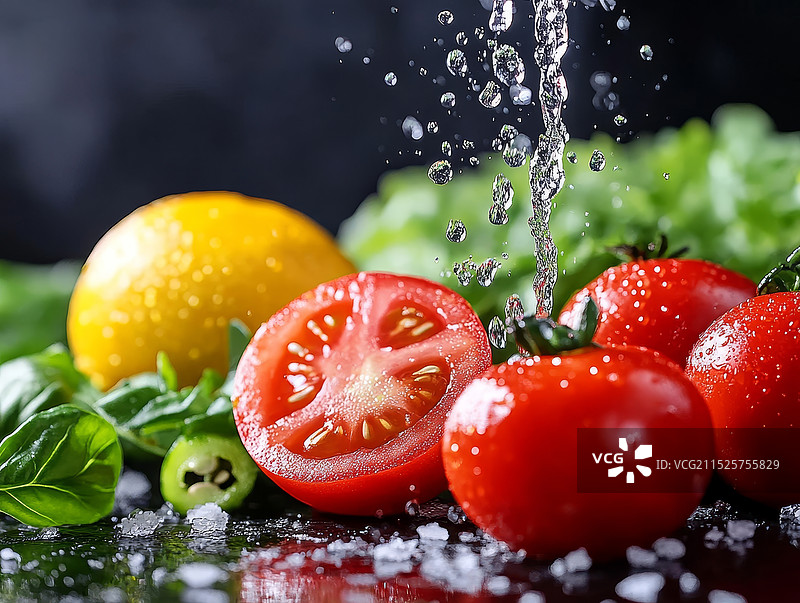 多彩蔬菜图片素材