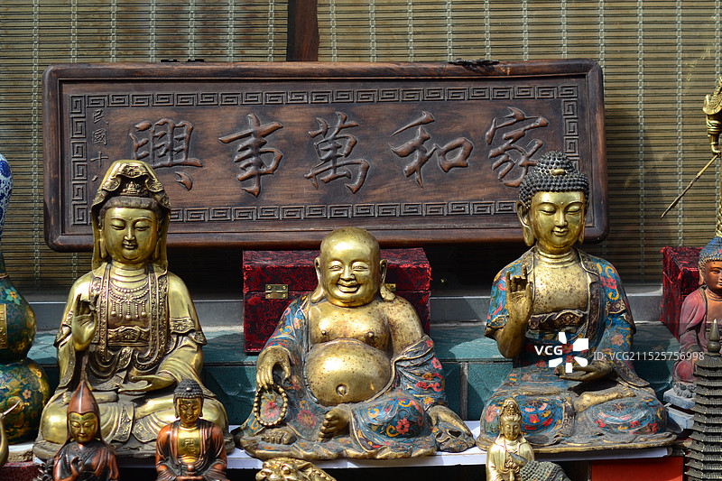 北京潘家园旧货市场，捡漏，鉴宝图片素材