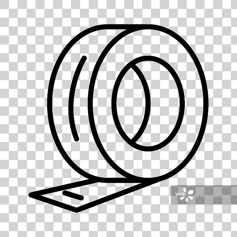 黑白线性苏格兰威士忌图标Logo图片素材