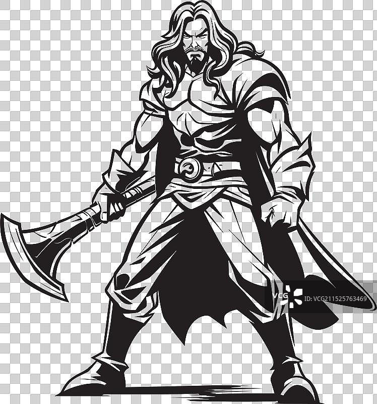 英勇光环图标黑色战斧图片素材