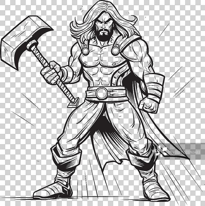 黑色刀锋徽章斧头复仇者标志图片素材