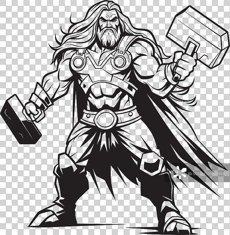 勇士之路标志性斧头徽章刀锋勇气图片素材