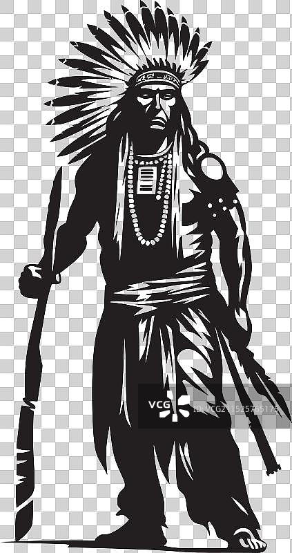 黑色荣誉开拓者战士首领标志图片素材