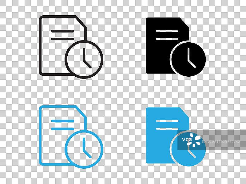 黑白历史图标轮廓标志图片素材