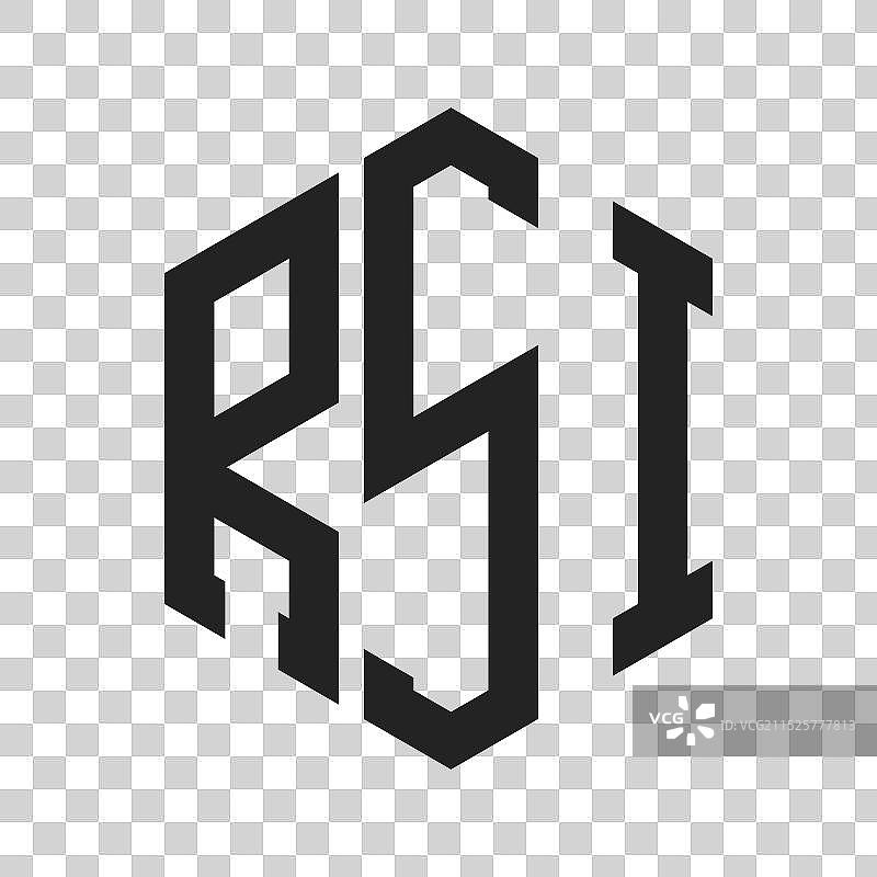RSI字母标志设计 RSI字母组合标志图片素材