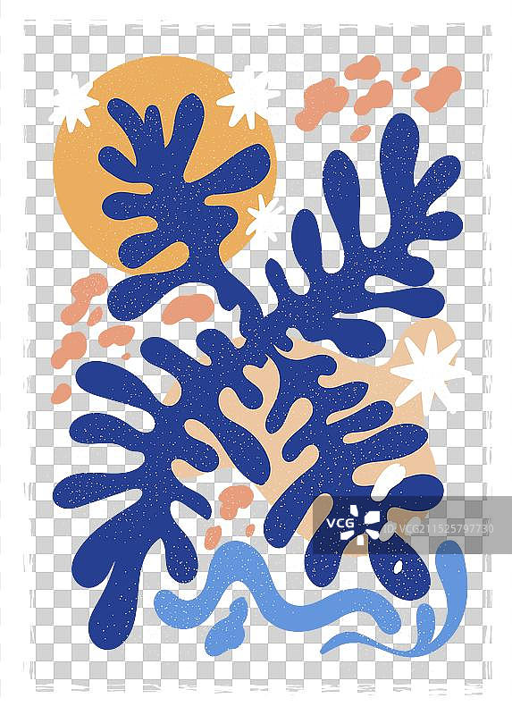 手绘马蒂斯风格图片素材