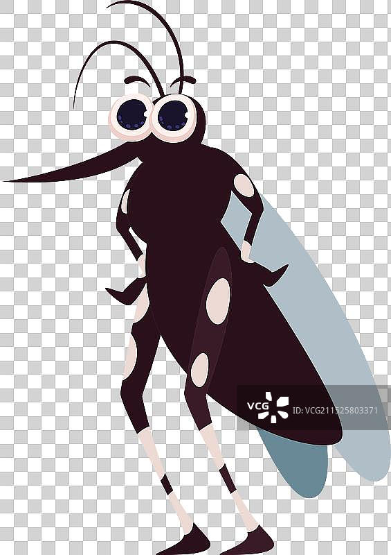 卡通埃及伊蚊图片素材