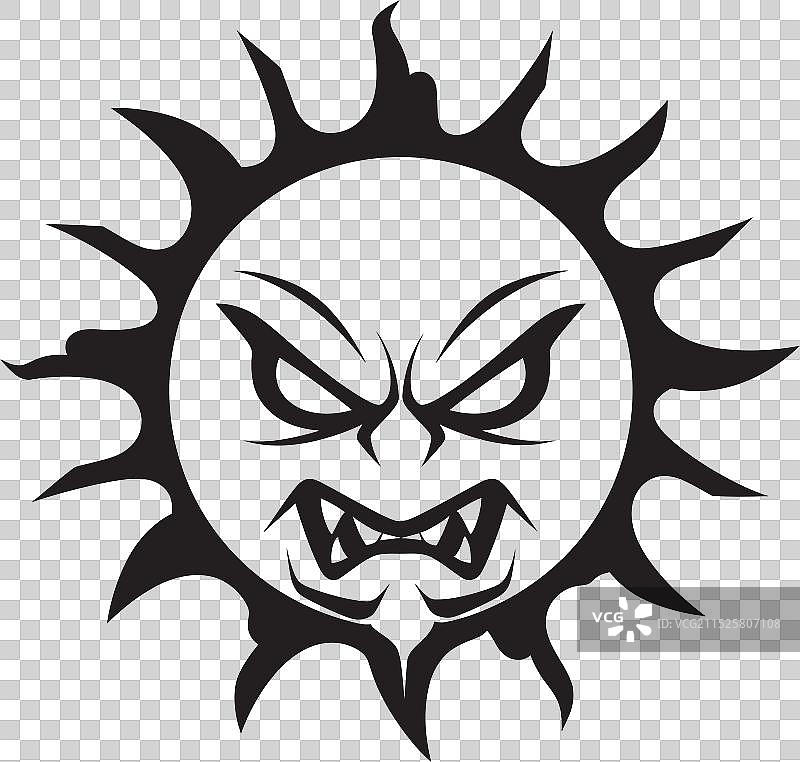 狂怒太阳耀斑图片素材