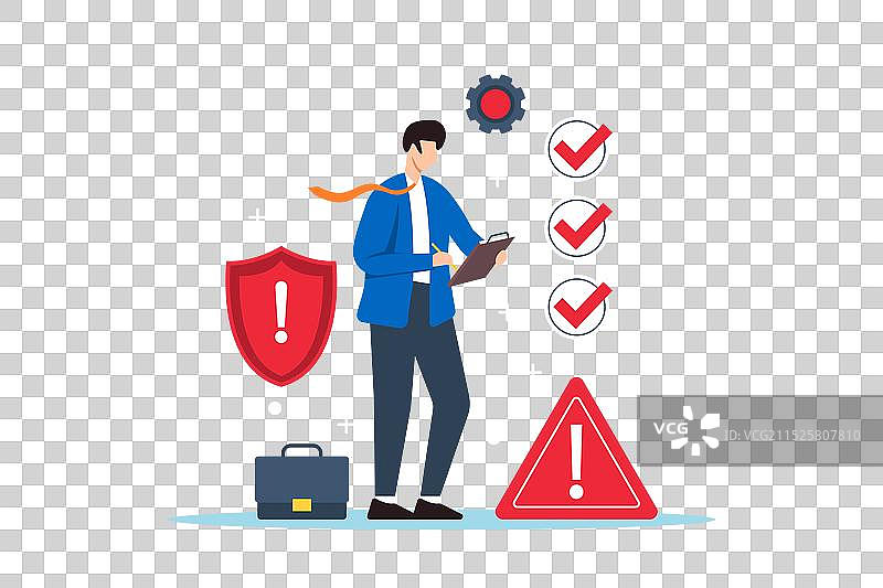 风险评估与管理识别图片素材