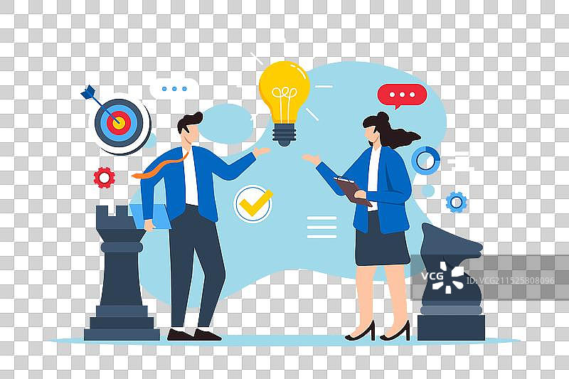 合作战略的识别与制定图片素材