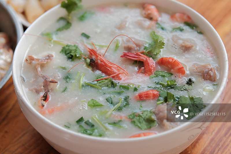 海鲜粥图片素材