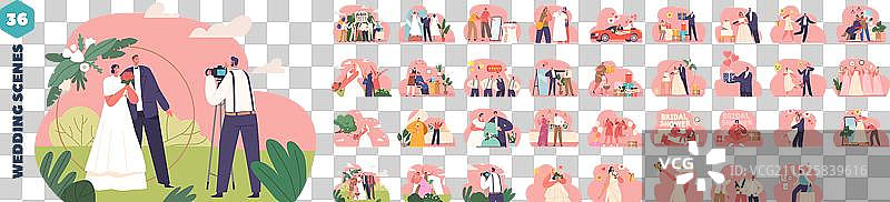 人物准备元素图片素材