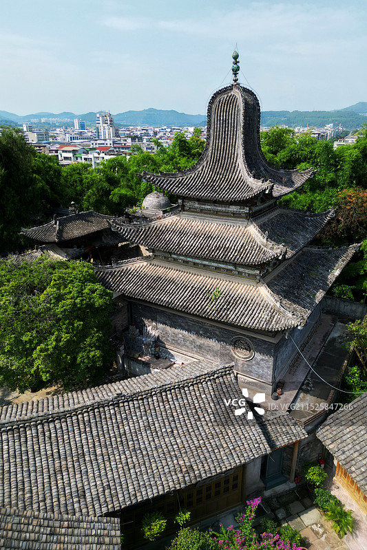 阆中巴巴寺图片素材