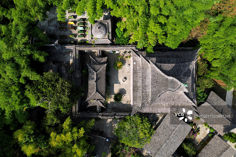 阆中巴巴寺图片素材