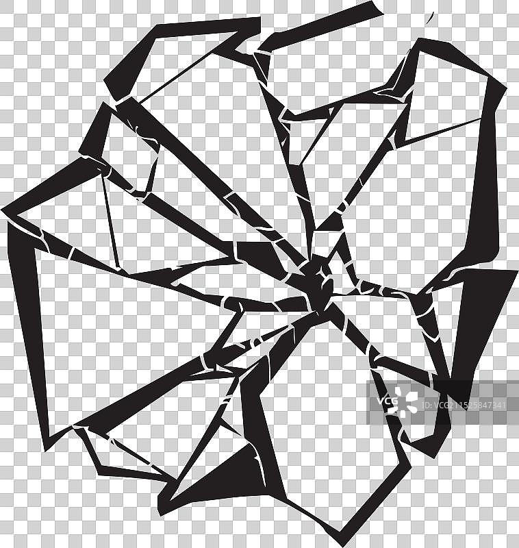 棱镜碎玻璃图片素材