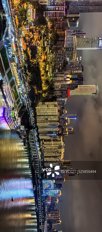 重庆江边夜景图片素材