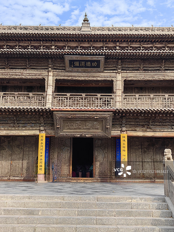 张掖山丹大佛寺旅游景区图片素材