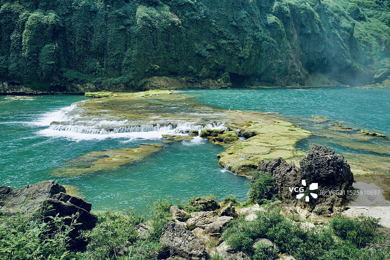 贵州安顺黄果树风景名胜区白水河风光图片素材