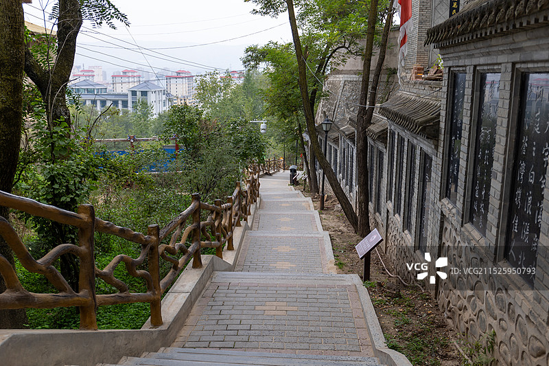 定西市临洮县岳麓山景区图片素材