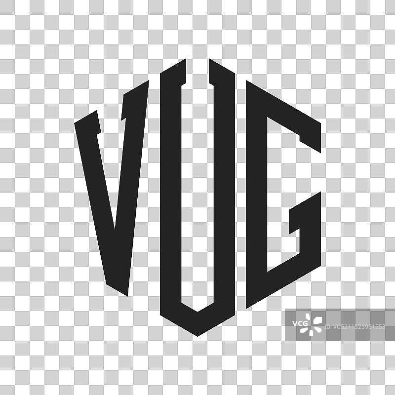 VUG字母组合logo设计图片素材