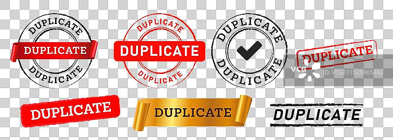 复印图章矩形圆圈图片素材