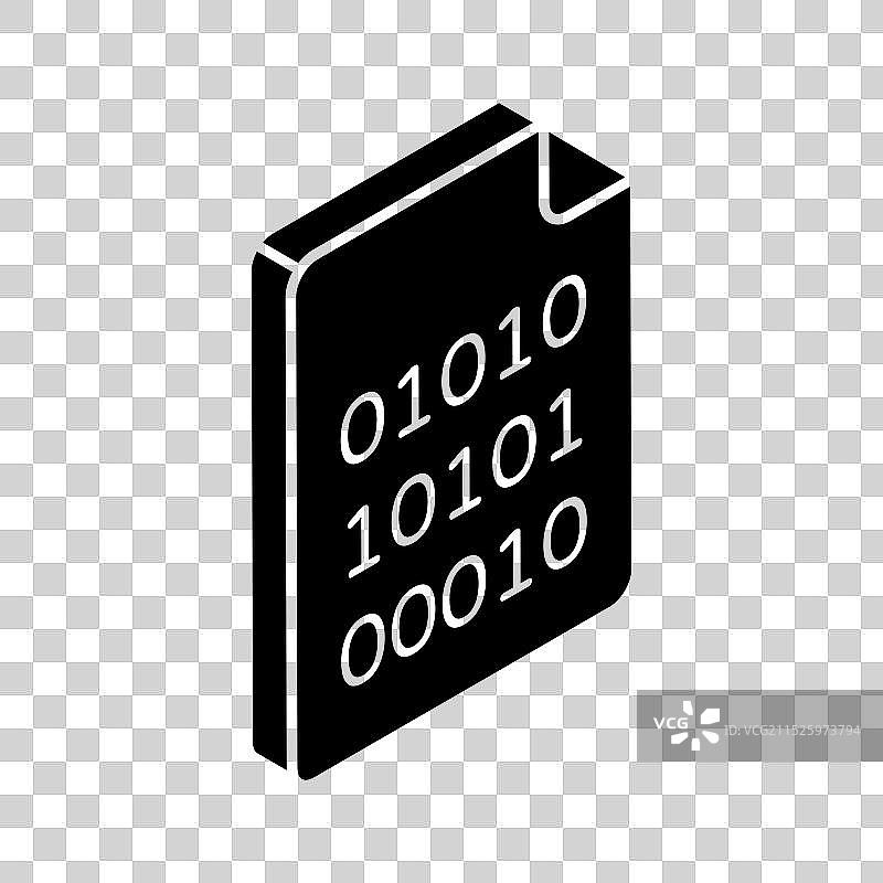 二进制编码图标图片素材