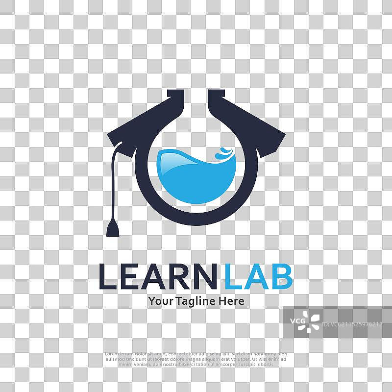 学习实验室Logo设计模板图片素材