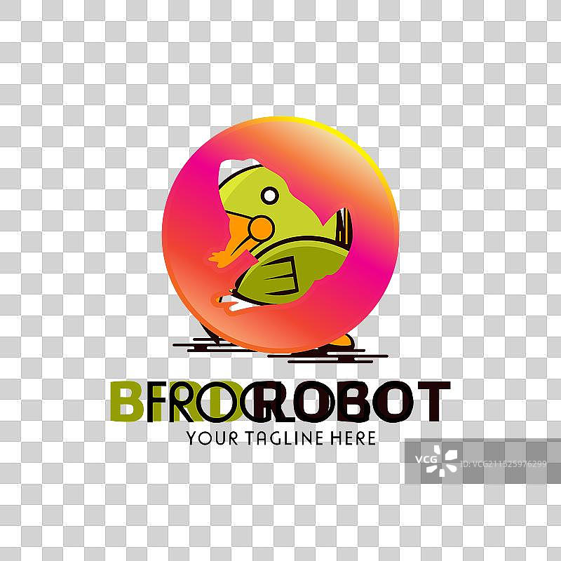 青蛙Logo设计模板图片素材