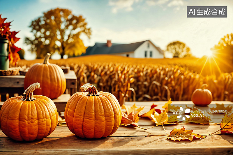 【AI数字艺术】感恩节背景图片素材