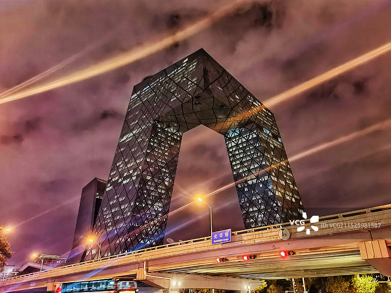 中央电视台大楼图片素材