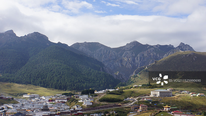 甘南线 郎木寺图片素材